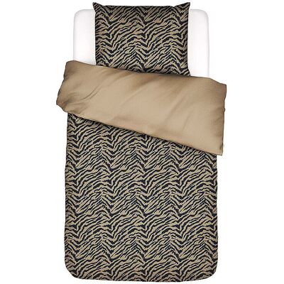 ESSENZA Satin Bettwäsche BELINE 70x90cm/140x200cm Golden Sand hellbraun B ESSENZA Satin Bettwäsche BELINE 70x90cm/140x200cm Golden Sand hellbraun B