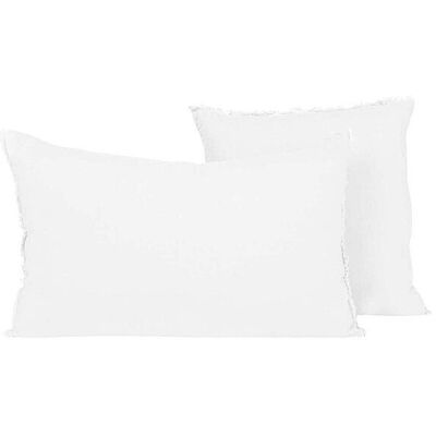 HAOMY Kissenhülle LIMY 45x45cm Blanc weiss B HAOMY Kissenhülle LIMY 45x45cm Blanc weiss B