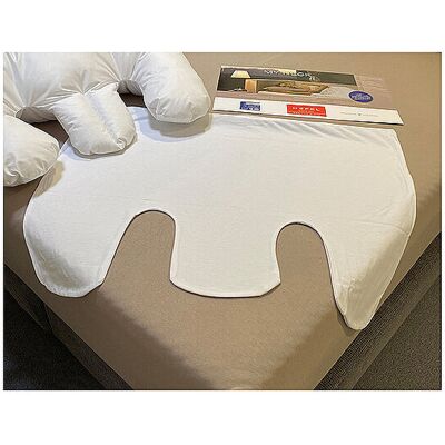 HEFEL Kissenbezug My Neck 50x70cm Weiss weiss B HEFEL Kissenbezug My Neck 50x70cm Weiss weiss B