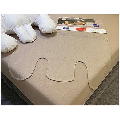 HEFEL Kissenbezug My Neck 50x70cm Taupe camel B HEFEL Kissenbezug My Neck 50x70cm Taupe camel B