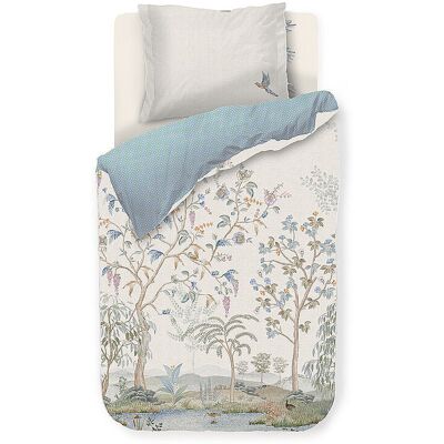 PIP STUDIO Perkal Bettwäsche KAIRI BLOOM 70x90cm/140x200cm Weiss weiss B PIP STUDIO Perkal Bettwäsche KAIRI BLOOM 70x90cm/140x200cm Weiss weiss B