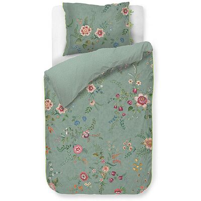 PIP STUDIO Perkal Bettwäsche EVERBLOMM 70x90cm/140x200cm Gruen hellgrün B PIP STUDIO Perkal Bettwäsche EVERBLOMM 70x90cm/140x200cm Gruen hellgrün B