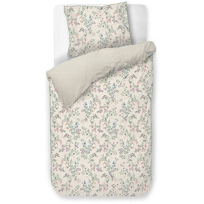 PIP STUDIO Perkal Bettwäsche LOTUS LULLABY 70x90cm/140x200cm Creme weiss B PIP STUDIO Perkal Bettwäsche LOTUS LULLABY 70x90cm/140x200cm Creme weiss B