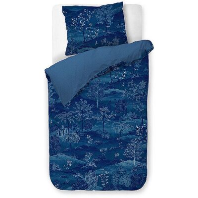 PIP STUDIO Perkal Bettwäsche SUNDARA WOODI 70x90cm/140x200cm Dunkelblau dunkelblau B PIP STUDIO Perkal Bettwäsche SUNDARA WOODI 70x90cm/140x200cm Dunkelblau dunkelblau B