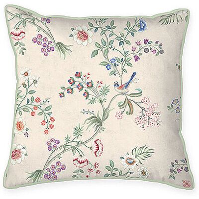 PIP STUDIO Kissen gefüllt LOTUS LULLABY 45x45cm Creme weiss B PIP STUDIO Kissen gefüllt LOTUS LULLABY 45x45cm Creme weiss B
