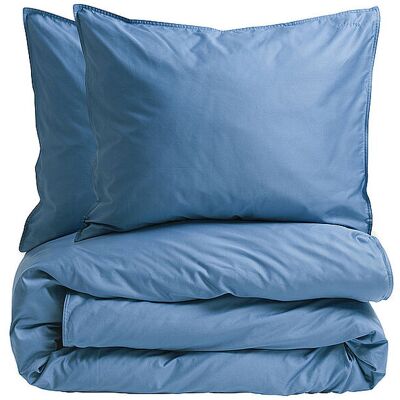 SUITE702 Satin Bettwäsche 70x90cm / 140x200cm Ocean Blue dunkelblau B SUITE702 Satin Bettwäsche 70x90cm / 140x200cm Ocean Blue dunkelblau B