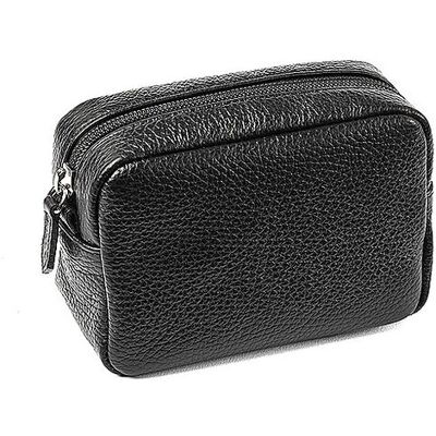 FABRIANO Mini-Kosmetiktasche Black schwarz B FABRIANO Mini-Kosmetiktasche Black schwarz B