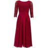 Swing Abendkleid  Rot 38