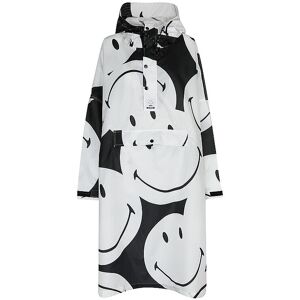 Rainkiss Regenjacke - Regenponcho Panda Smiley Weiss Eg