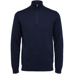 Selected Troyer Pullover Slhberg Blau M