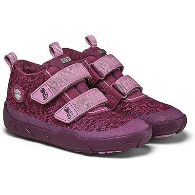 AFFENZAHN Kinder Barfußschuhe - Sneaker KNIT HAPPY Otter dunkelrot 25 B AFFENZAHN Kinder Barfußschuhe - Sneaker KNIT HAPPY Otter dunkelrot 25 B