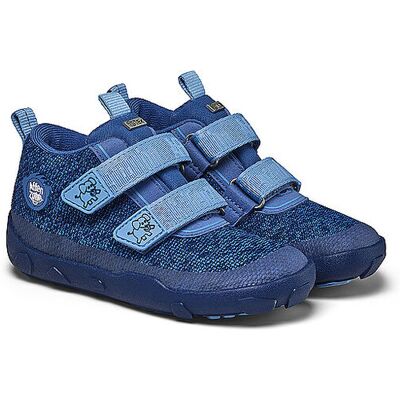 AFFENZAHN Kinder Barfußschuhe - Sneaker KNIT HAPPY Elefant dunkelblau 33 B AFFENZAHN Kinder Barfußschuhe - Sneaker KNIT HAPPY Elefant dunkelblau 33 B