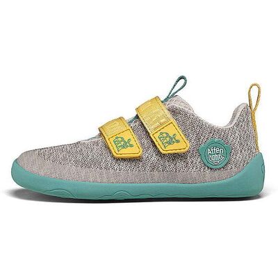 AFFENZAHN Kinder Sneaker KNIT HAPPY Nashorn hellgrau 32 B AFFENZAHN Kinder Sneaker KNIT HAPPY Nashorn hellgrau 32 B