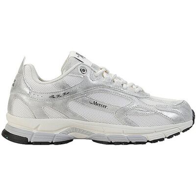 THE MERCER BRAND Sneaker THE RE-RUN METALLIC weiss 41 W THE MERCER BRAND Sneaker THE RE-RUN METALLIC weiss 41 W