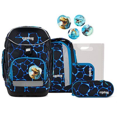 ERGOBAG Schulrucksack Set 6tlg Pack Bärassic Garden B ERGOBAG Schulrucksack Set 6tlg Pack Bärassic Garden B