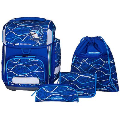 Schneiders - Ergolite 9tlg Blue Vibes - ergonomisch - Schultasche Schneiders - Ergolite 9tlg Blue Vibes - ergonomisch - Schultasche