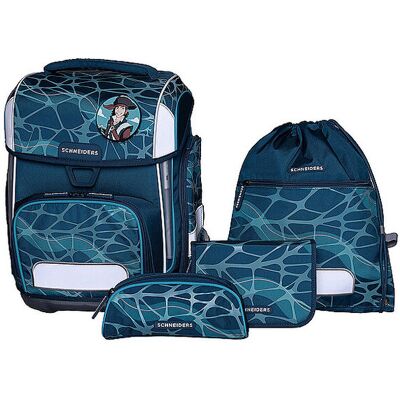 SCHNEIDERS Schultaschen Set Ergolite 9tlg Cool Pool B SCHNEIDERS Schultaschen Set Ergolite 9tlg Cool Pool B