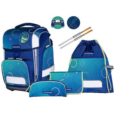 SCHNEIDERS Schultaschen Set Ergolite 9tlg Geo Motion B SCHNEIDERS Schultaschen Set Ergolite 9tlg Geo Motion B