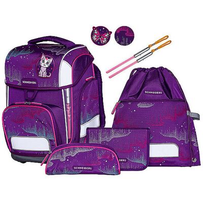 SCHNEIDERS Schultaschen Set Ergolite 9tlg Wavy Dots B SCHNEIDERS Schultaschen Set Ergolite 9tlg Wavy Dots B
