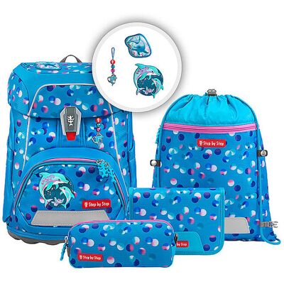 STEP BY STEP Schulranzen Set FIT Dolphin Finja B STEP BY STEP Schulranzen Set FIT Dolphin Finja B