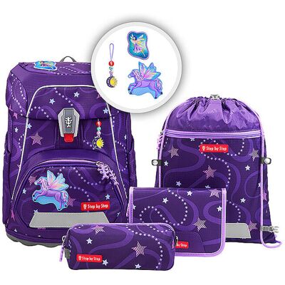 STEP BY STEP Schulranzen Set FIT 5tlg. Pegasus Emily B STEP BY STEP Schulranzen Set FIT 5tlg. Pegasus Emily B