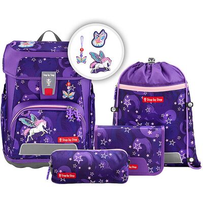 STEP BY STEP Schultaschen Set 5tlg CLOUD Pegasus Liv B STEP BY STEP Schultaschen Set 5tlg CLOUD Pegasus Liv B