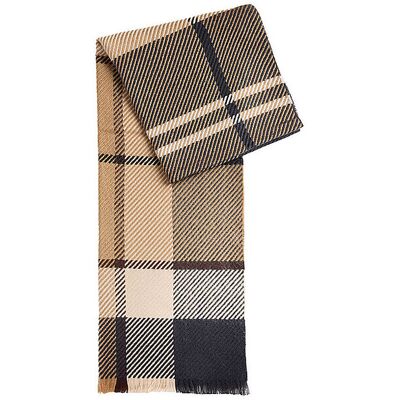 BARBOUR Schal BLAIR hellbraun W BARBOUR Schal BLAIR hellbraun W