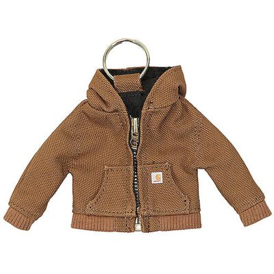 CARHARTT WIP Schlüsselanhänger MINI ACTIVE JACKET hellbraun M CARHARTT WIP Schlüsselanhänger MINI ACTIVE JACKET hellbraun M