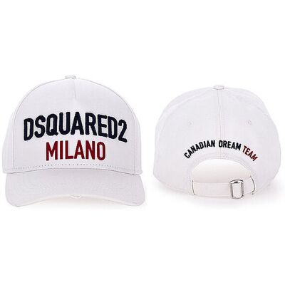 DSQUARED2 Kappe weiss M DSQUARED2 Kappe weiss M