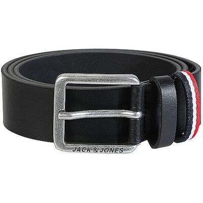 JACK & JONES Ledergürtel JACESPO schwarz 85 M JACK & JONES Ledergürtel JACESPO schwarz 85 M