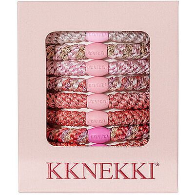 KKNEKKI Haargummi 8er Pkg. BALLET EDITION rosa W KKNEKKI Haargummi 8er Pkg. BALLET EDITION rosa W