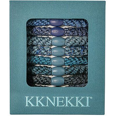 KKNEKKI Haargummi 8er Pkg. ARTIC EDITION blau W KKNEKKI Haargummi 8er Pkg. ARTIC EDITION blau W