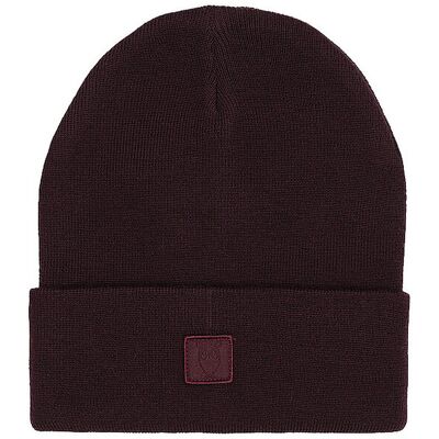 KNOWLEDGE COTTON APPAREL Mütze - Haube dunkelrot M KNOWLEDGE COTTON APPAREL Mütze - Haube dunkelrot M