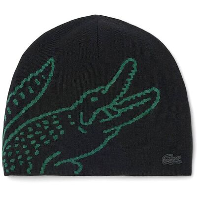 LACOSTE Mütze - Haube schwarz ONE SIZE M LACOSTE Mütze - Haube schwarz ONE SIZE M