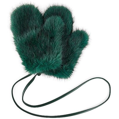 Marc CAIN Handschuhe - Fäustlinge dunkelgrün W Marc CAIN Handschuhe - Fäustlinge dunkelgrün W