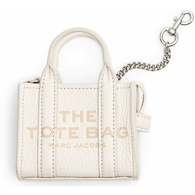 Marc JACOBS Schlüsselanhänger THE NANO TOTE weiss W Marc JACOBS Schlüsselanhänger THE NANO TOTE weiss W