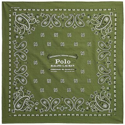 POLO RALPH LAUREN Tuch - Bandana olive M POLO RALPH LAUREN Tuch - Bandana olive M