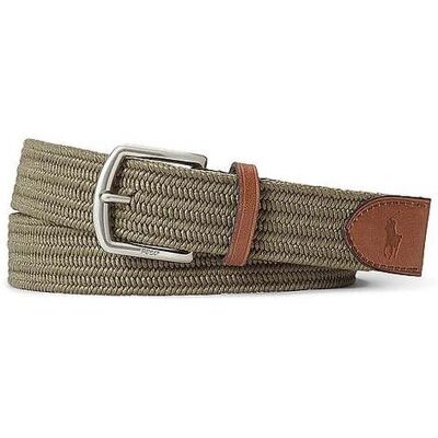 POLO RALPH LAUREN Flechtgürtel olive S M POLO RALPH LAUREN Flechtgürtel olive S M