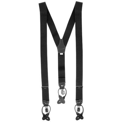 PROFUOMO Hosenträger schwarz M PROFUOMO Hosenträger schwarz M