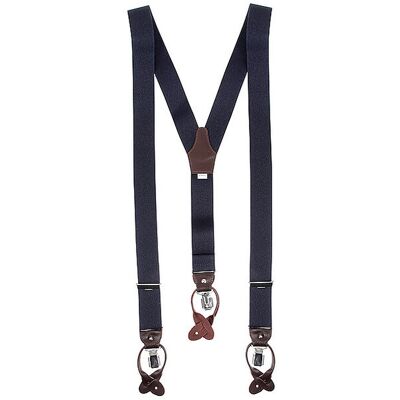 PROFUOMO Hosenträger blau M PROFUOMO Hosenträger blau M