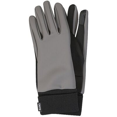 RAINS Handschuhe W1T1 grau S M RAINS Handschuhe W1T1 grau S M