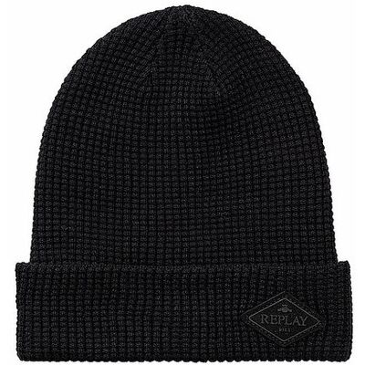 REPLAY Mütze - Haube schwarz M REPLAY Mütze - Haube schwarz M
