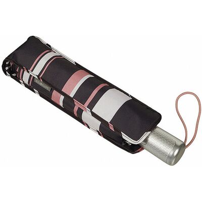 Samsonite Alu Drop S - Regenschirm coral stripes braun B Samsonite Alu Drop S - Regenschirm coral stripes braun B