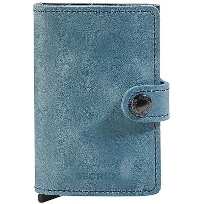 SECRID Geldbörse - Miniwallet Vintage teal blau W SECRID Geldbörse - Miniwallet Vintage teal blau W