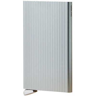 SECRID Geldbörse PREMIUM CARDPROTECTOR + FLUTED Silver silber W SECRID Geldbörse PREMIUM CARDPROTECTOR + FLUTED Silver silber W