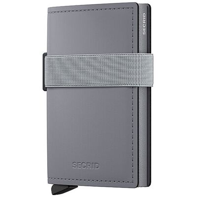 SECRID Geldbörse - Bandwallet Matte grey-grey grau W SECRID Geldbörse - Bandwallet Matte grey-grey grau W