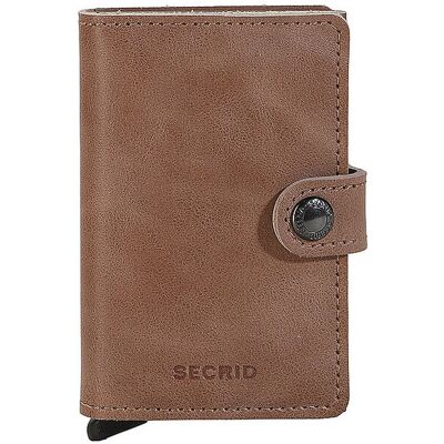 SECRID Geldbörse - Miniwallet Vintage taupe grau W SECRID Geldbörse - Miniwallet Vintage taupe grau W