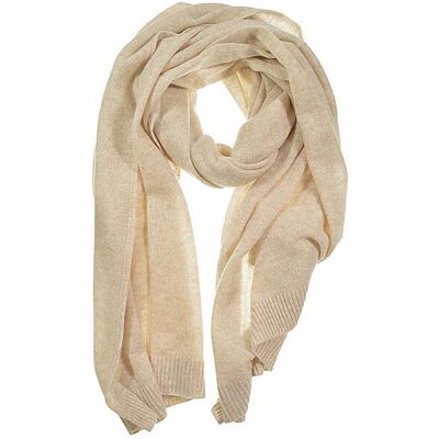 SEEBERGER Kaschmir Schal beige W SEEBERGER Kaschmir Schal beige W