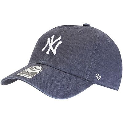 SPORTY & RICH Kappe YANKEES SERIF dunkelblau W SPORTY & RICH Kappe YANKEES SERIF dunkelblau W