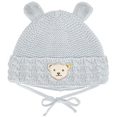 STEIFF Baby Mütze - Haube hellblau 41 B STEIFF Baby Mütze - Haube hellblau 41 B